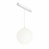 Minimalistyczna Lampa Wisząca Magnetyczna Szynoprzewodowa Biała Kula LUNA EXILITY TR039-4-5W3K-WW-DS-W-1 MAYTONI